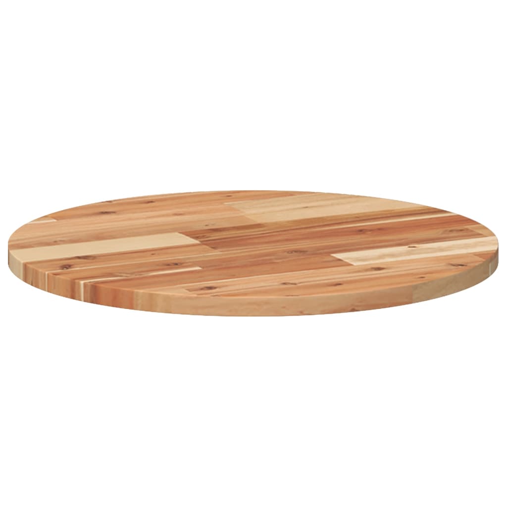 Tafelblad rond Ø 50x2 cm massief acaciahout is nu te koop bij PeponiXL, paradijselijk wonen!