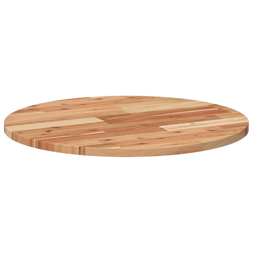 Tafelblad rond Ø 60x2 cm massief acaciahout is nu te koop bij PeponiXL, paradijselijk wonen!