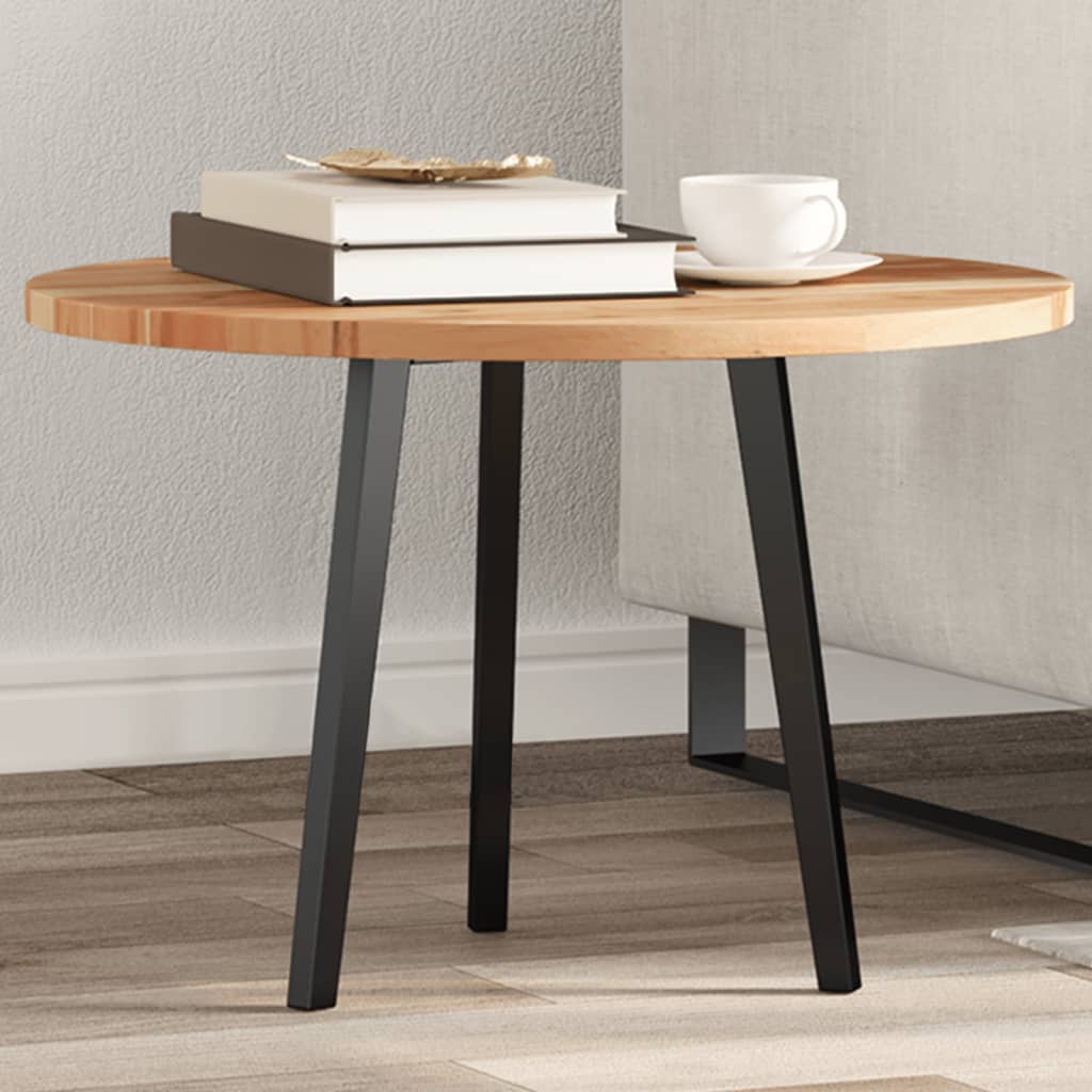 Tafelblad rond Ø 60x2 cm massief acaciahout is nu te koop bij PeponiXL, paradijselijk wonen!
