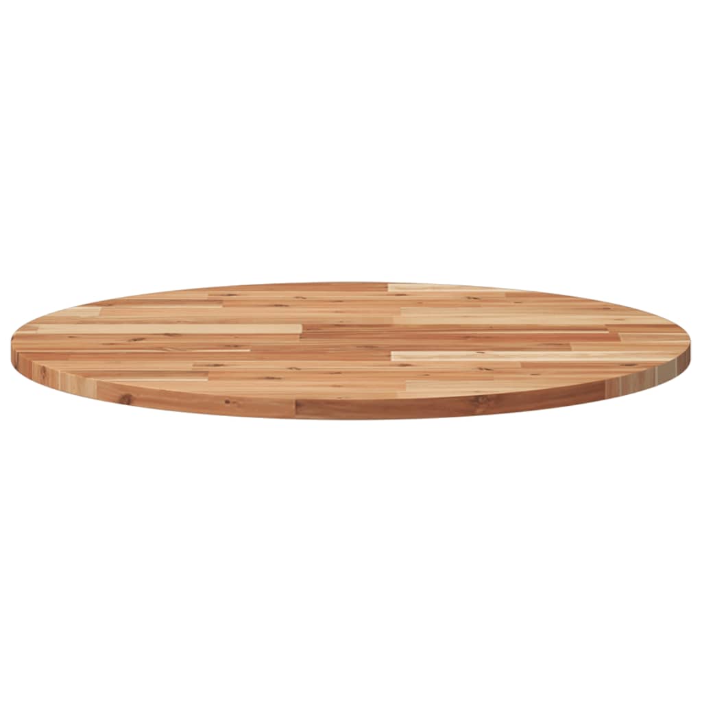 Tafelblad rond Ø 50x2 cm massief acaciahout is nu te koop bij PeponiXL, paradijselijk wonen!