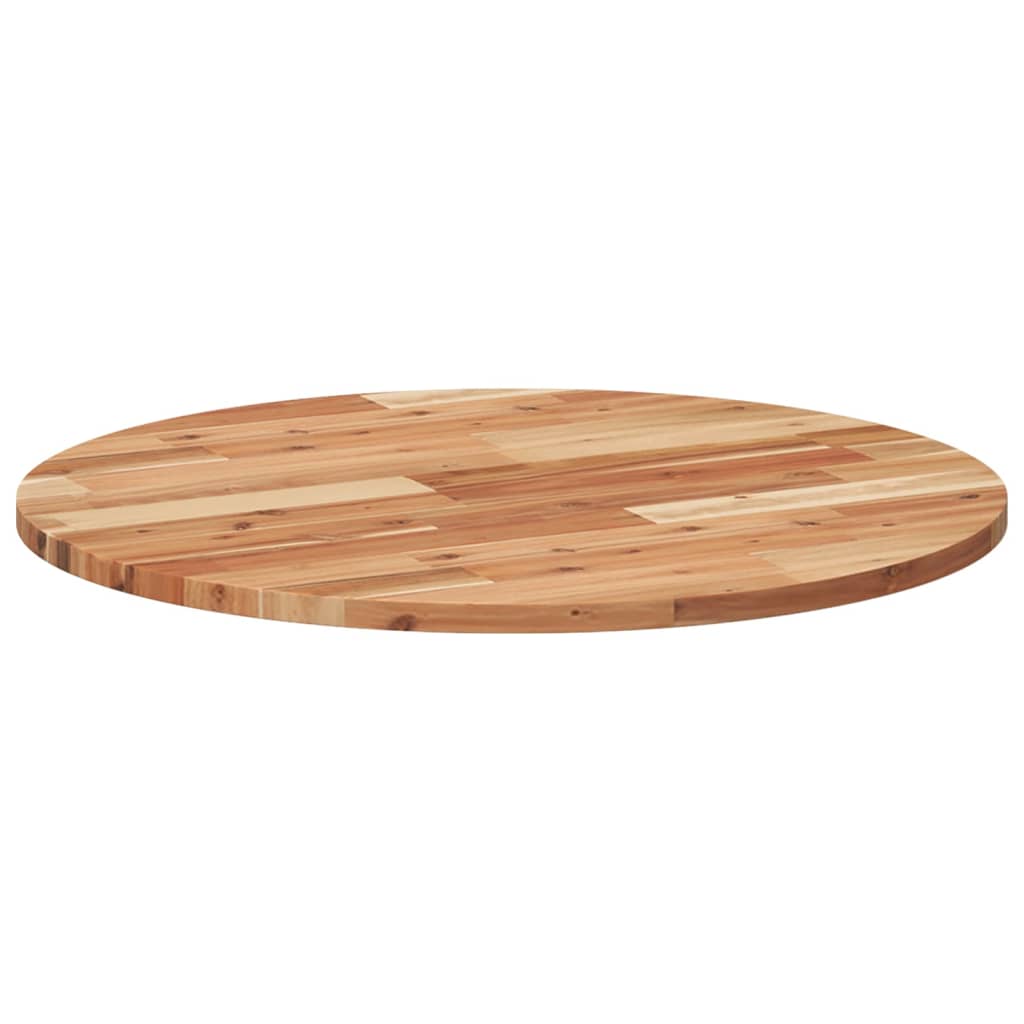 Tafelblad rond Ø 50x2 cm massief acaciahout is nu te koop bij PeponiXL, paradijselijk wonen!