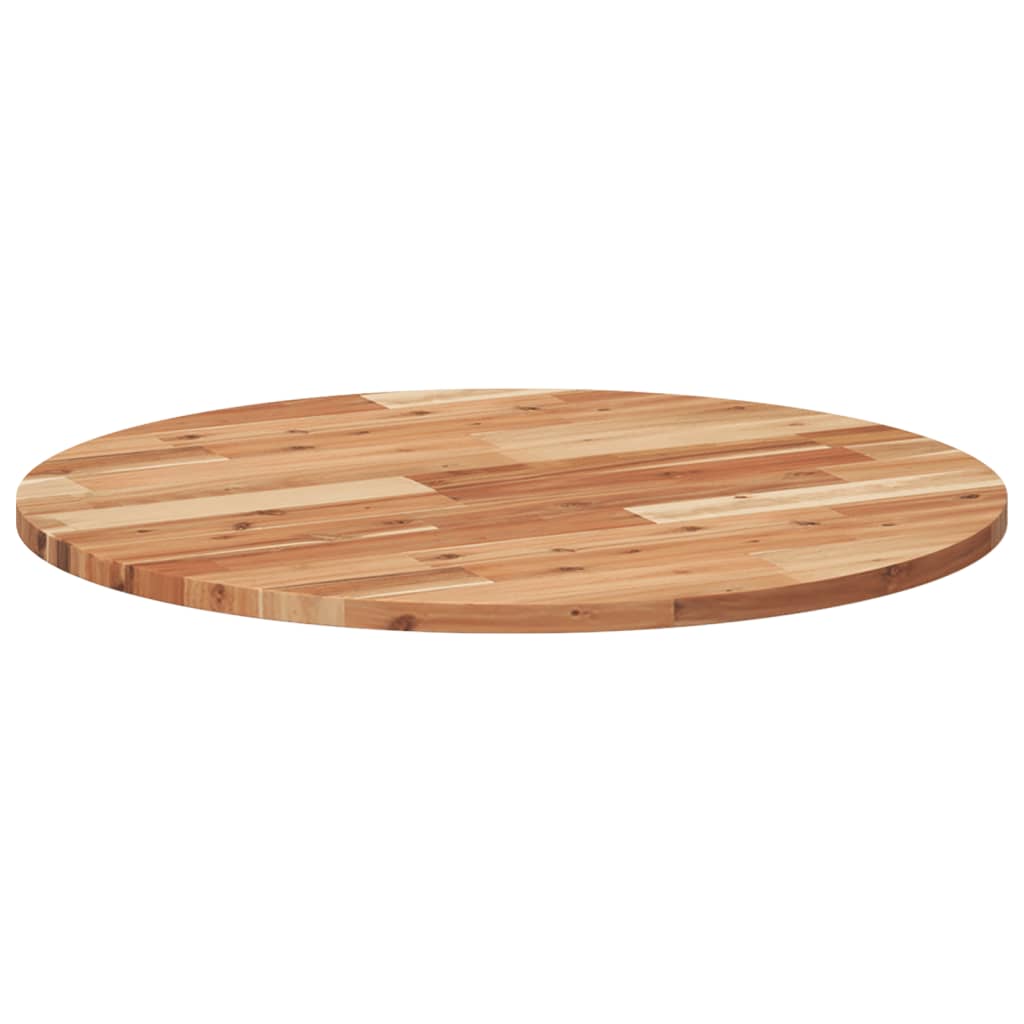Tafelblad rond Ø 50x2 cm massief acaciahout is nu te koop bij PeponiXL, paradijselijk wonen!