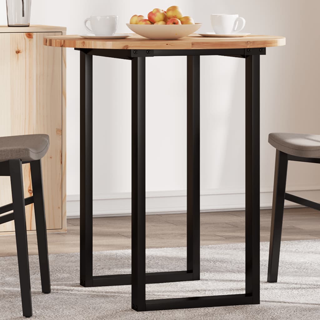 Tafelblad rond Ø 50x2 cm massief acaciahout is nu te koop bij PeponiXL, paradijselijk wonen!