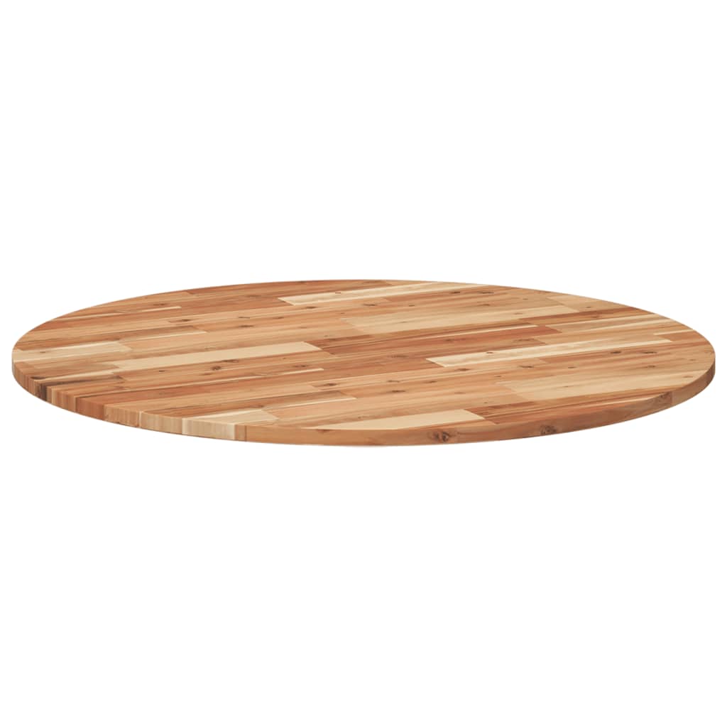 Tafelblad rond Ø 90x2 cm massief acaciahout is nu te koop bij PeponiXL, paradijselijk wonen!