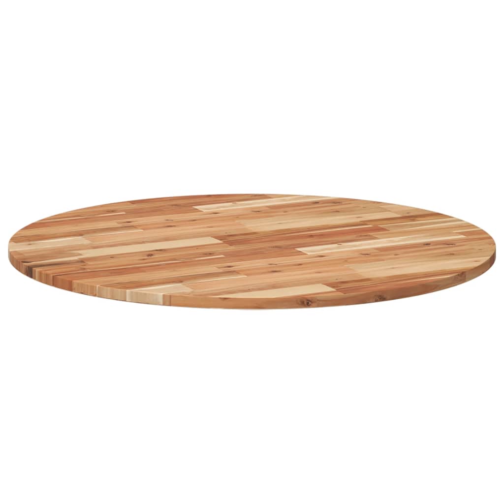 Tafelblad rond Ø 90x2 cm massief acaciahout is nu te koop bij PeponiXL, paradijselijk wonen!