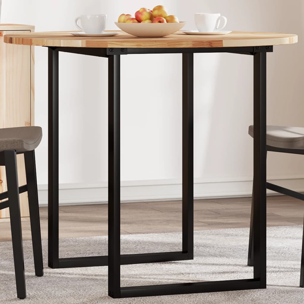 Tafelblad rond Ø 90x2 cm massief acaciahout is nu te koop bij PeponiXL, paradijselijk wonen!