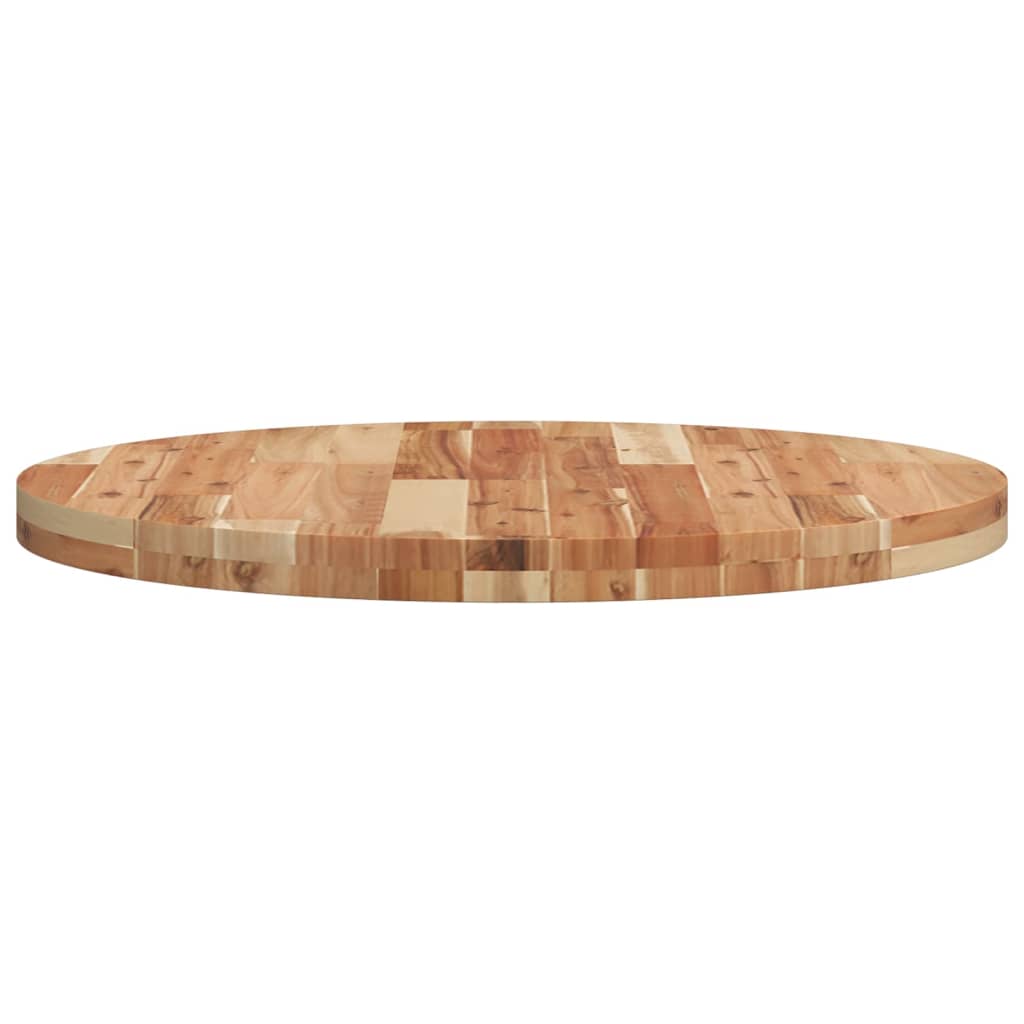 Tafelblad rond Ø 70x4 cm massief acaciahout is nu te koop bij PeponiXL, paradijselijk wonen!