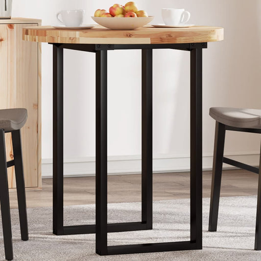 Tafelblad rond Ø 70x4 cm massief acaciahout is nu te koop bij PeponiXL, paradijselijk wonen!