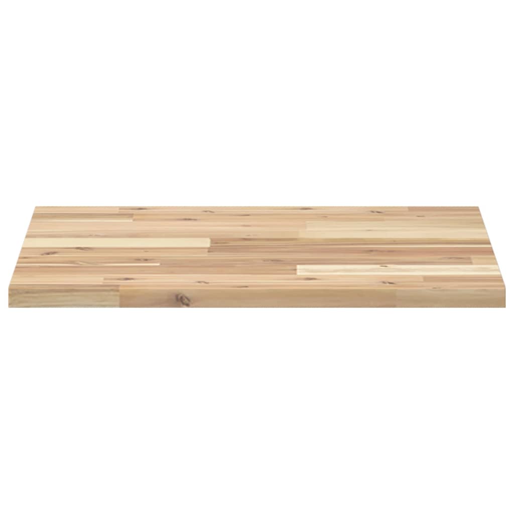 Tafelblad vierkant 50x50x2 cm massief acaciahout is nu te koop bij PeponiXL, paradijselijk wonen!