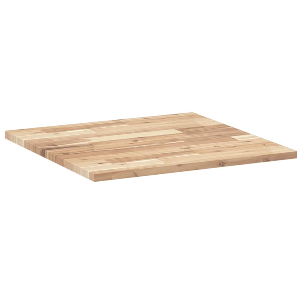 Tafelblad vierkant 60x60x2 cm massief acaciahout is nu te koop bij PeponiXL, paradijselijk wonen!