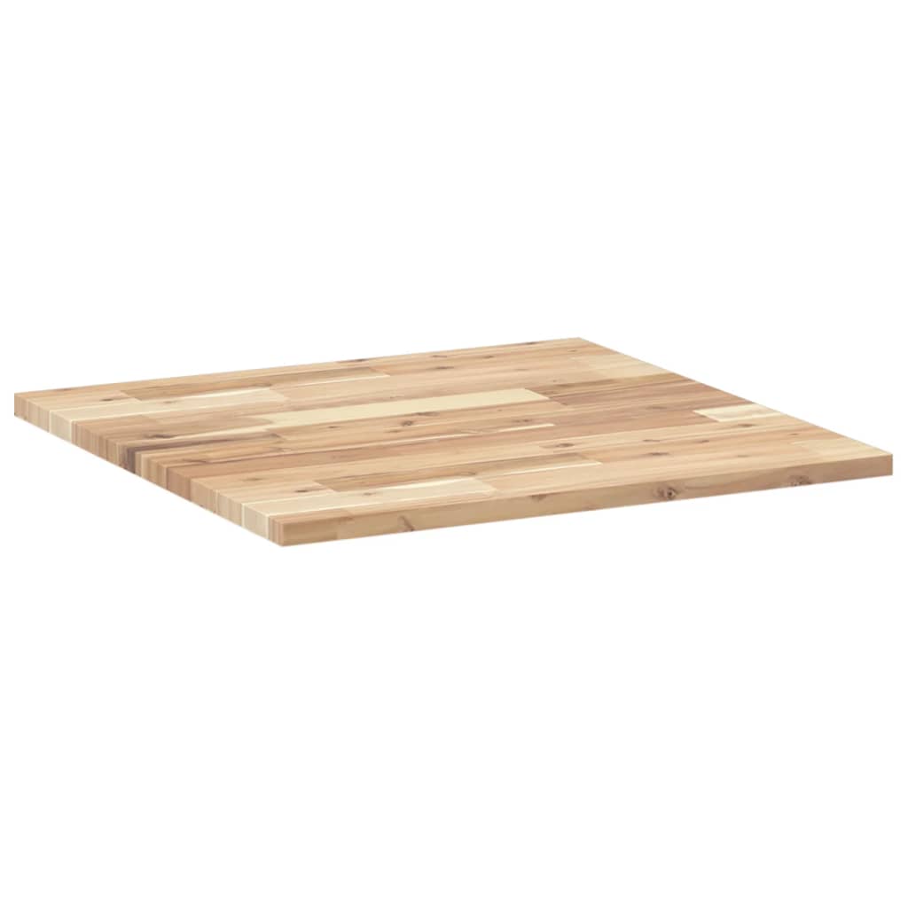 Tafelblad vierkant 60x60x2 cm massief acaciahout is nu te koop bij PeponiXL, paradijselijk wonen!