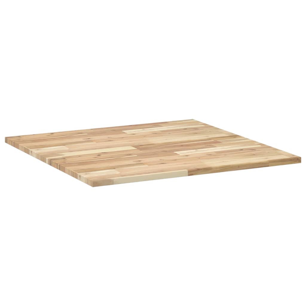 Tafelblad vierkant 80x80x2 cm massief acaciahout is nu te koop bij PeponiXL, paradijselijk wonen!