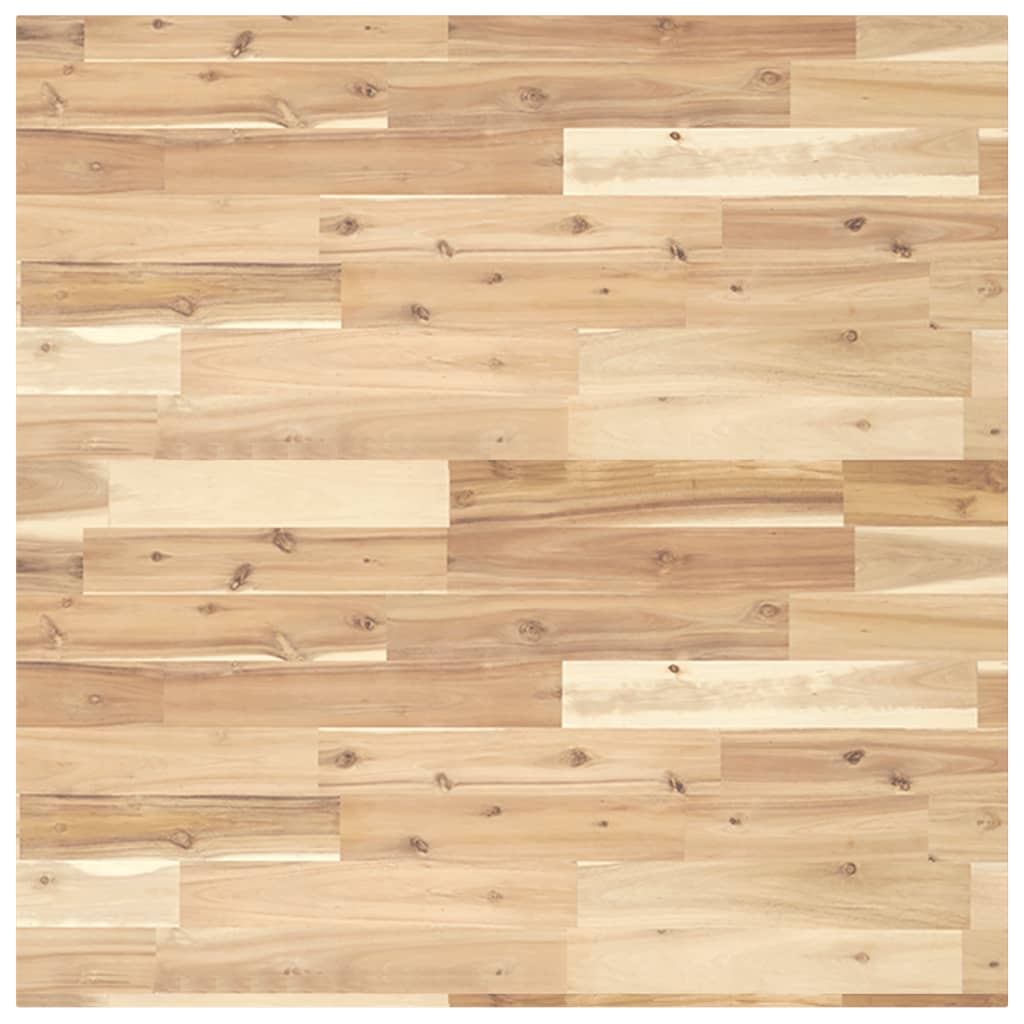 Tafelblad vierkant 90x90x2 cm massief acaciahout is nu te koop bij PeponiXL, paradijselijk wonen!