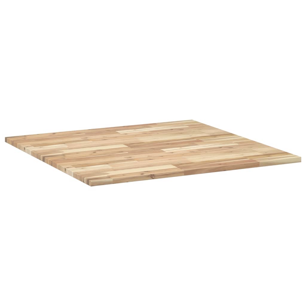 Tafelblad vierkant 90x90x2 cm massief acaciahout is nu te koop bij PeponiXL, paradijselijk wonen!
