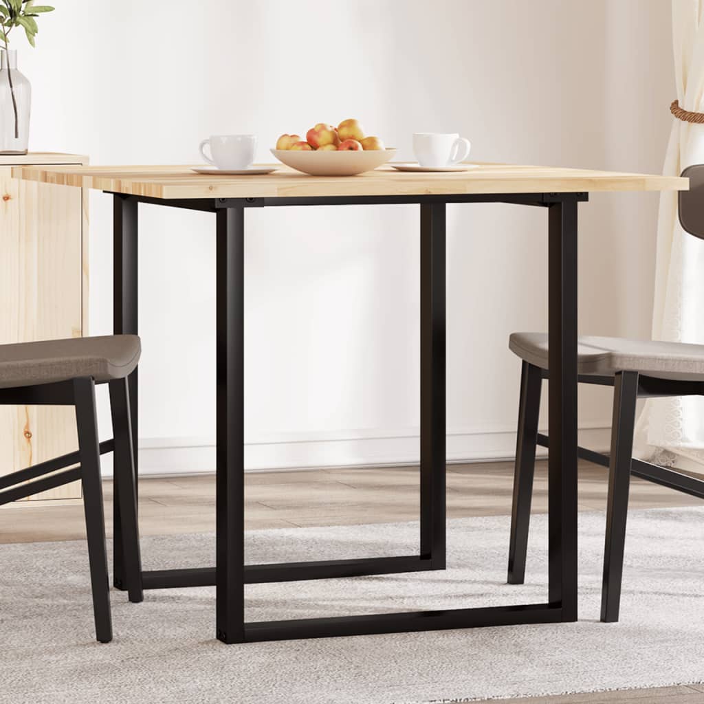 Tafelblad vierkant 90x90x2 cm massief acaciahout is nu te koop bij PeponiXL, paradijselijk wonen!