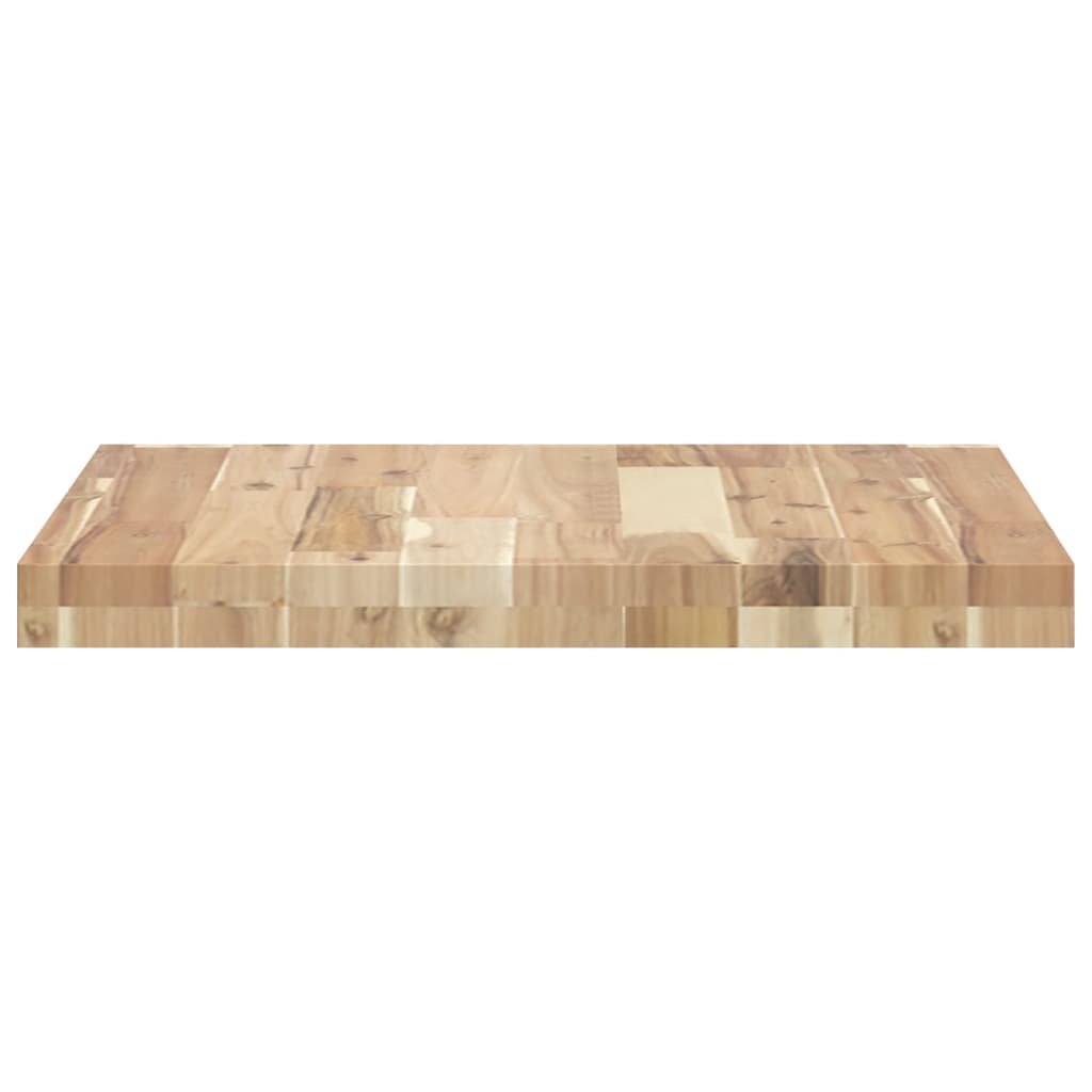 Tafelblad vierkant 50x50x4 cm massief acaciahout is nu te koop bij PeponiXL, paradijselijk wonen!