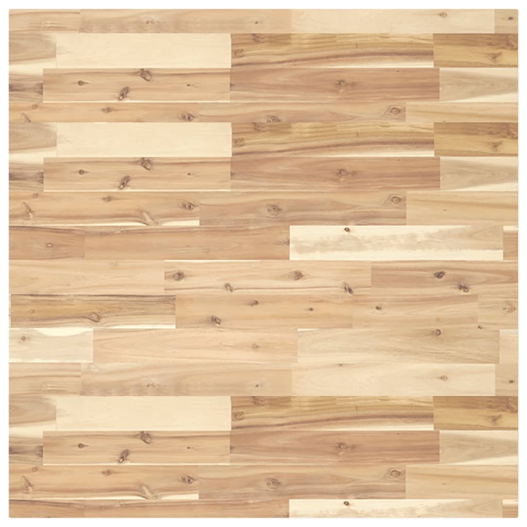 Tafelblad vierkant 80x80x4 cm massief acaciahout is nu te koop bij PeponiXL, paradijselijk wonen!