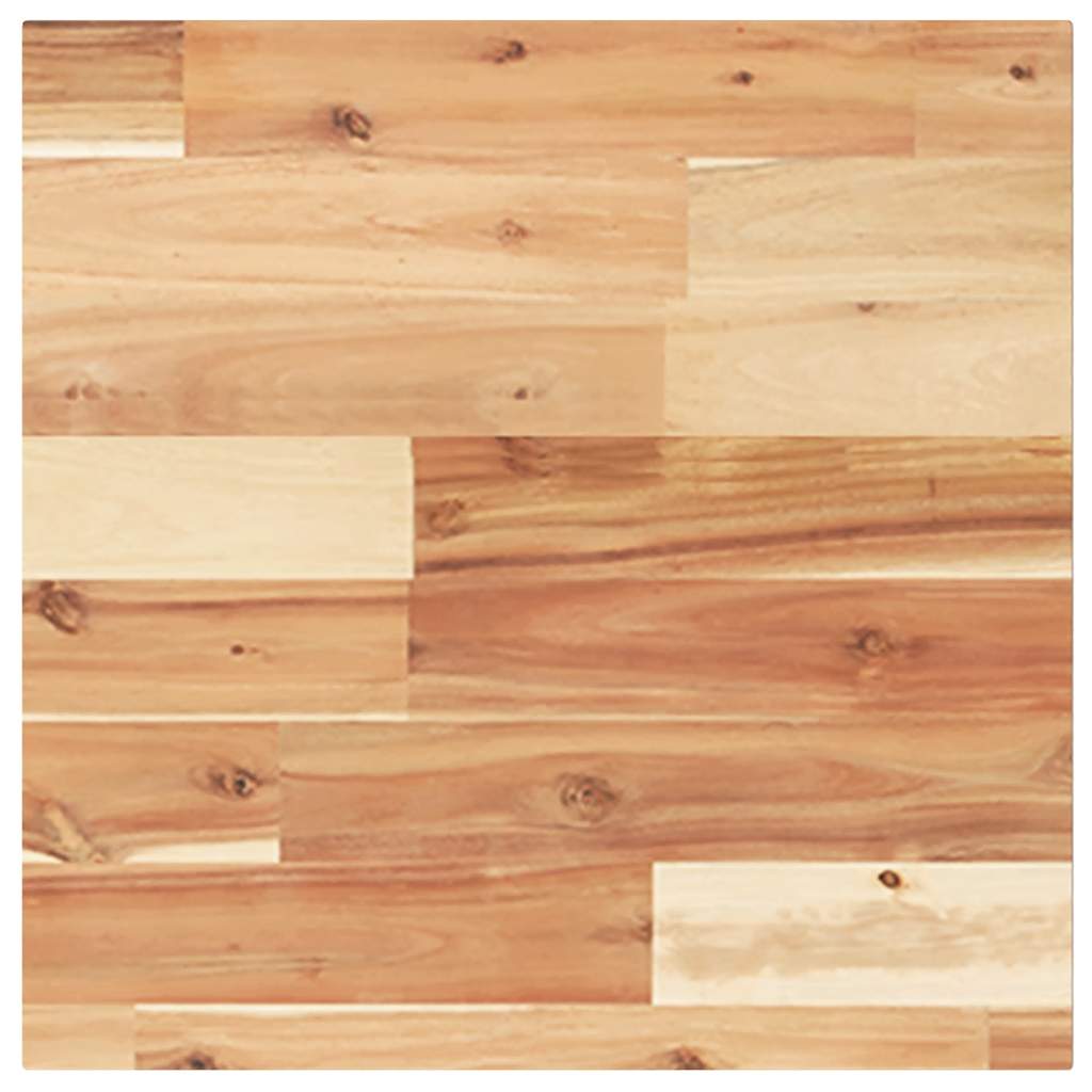 Tafelblad vierkant 40x40x2 cm massief acaciahout is nu te koop bij PeponiXL, paradijselijk wonen!