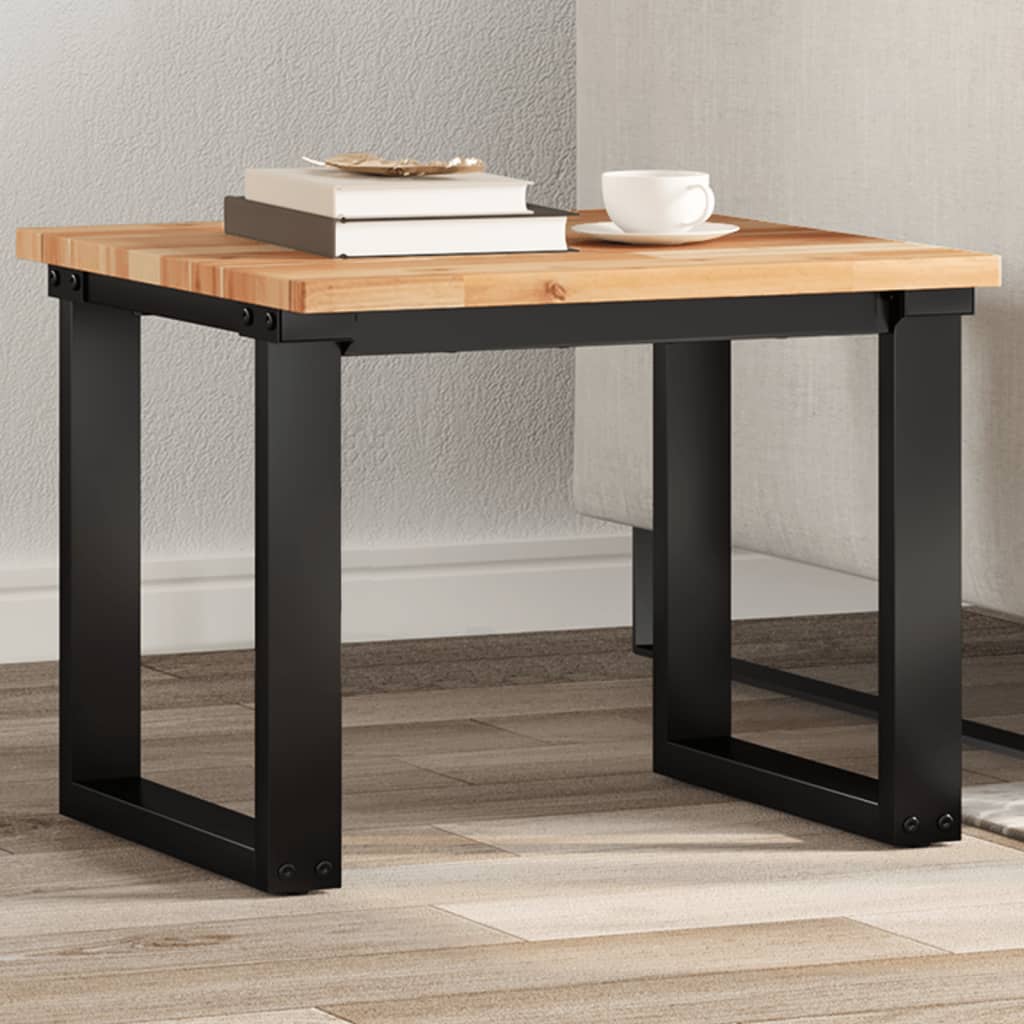 Tafelblad vierkant 50x50x2 cm massief acaciahout is nu te koop bij PeponiXL, paradijselijk wonen!