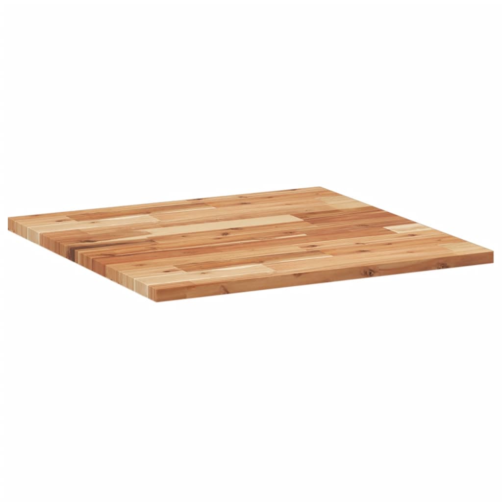 Tafelblad vierkant 60x60x2 cm massief acaciahout is nu te koop bij PeponiXL, paradijselijk wonen!