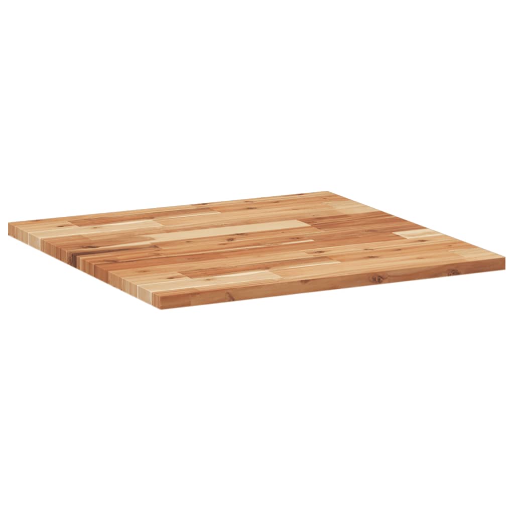 Tafelblad vierkant 60x60x2 cm massief acaciahout is nu te koop bij PeponiXL, paradijselijk wonen!