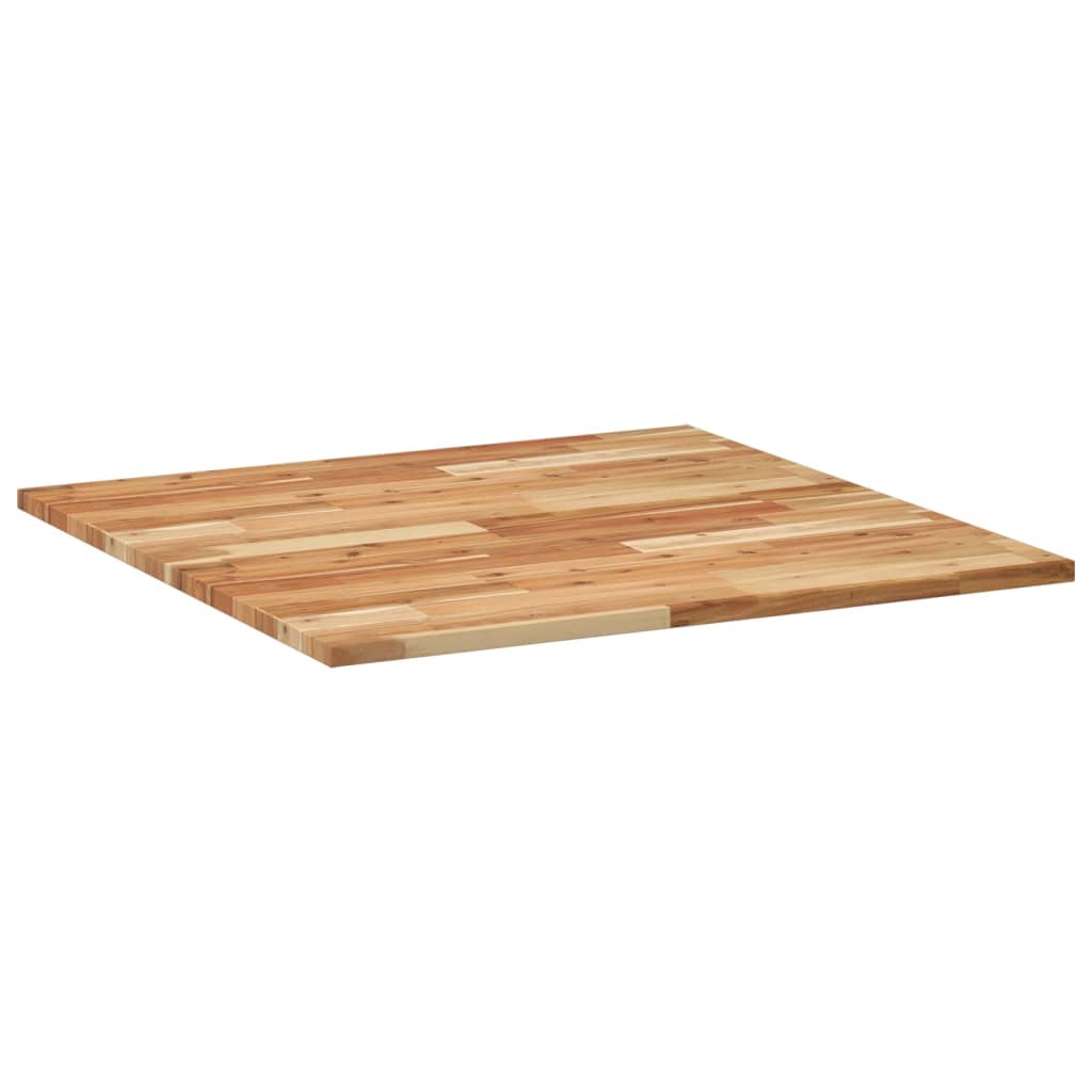 Tafelblad vierkant 80x80x2 cm massief acaciahout is nu te koop bij PeponiXL, paradijselijk wonen!