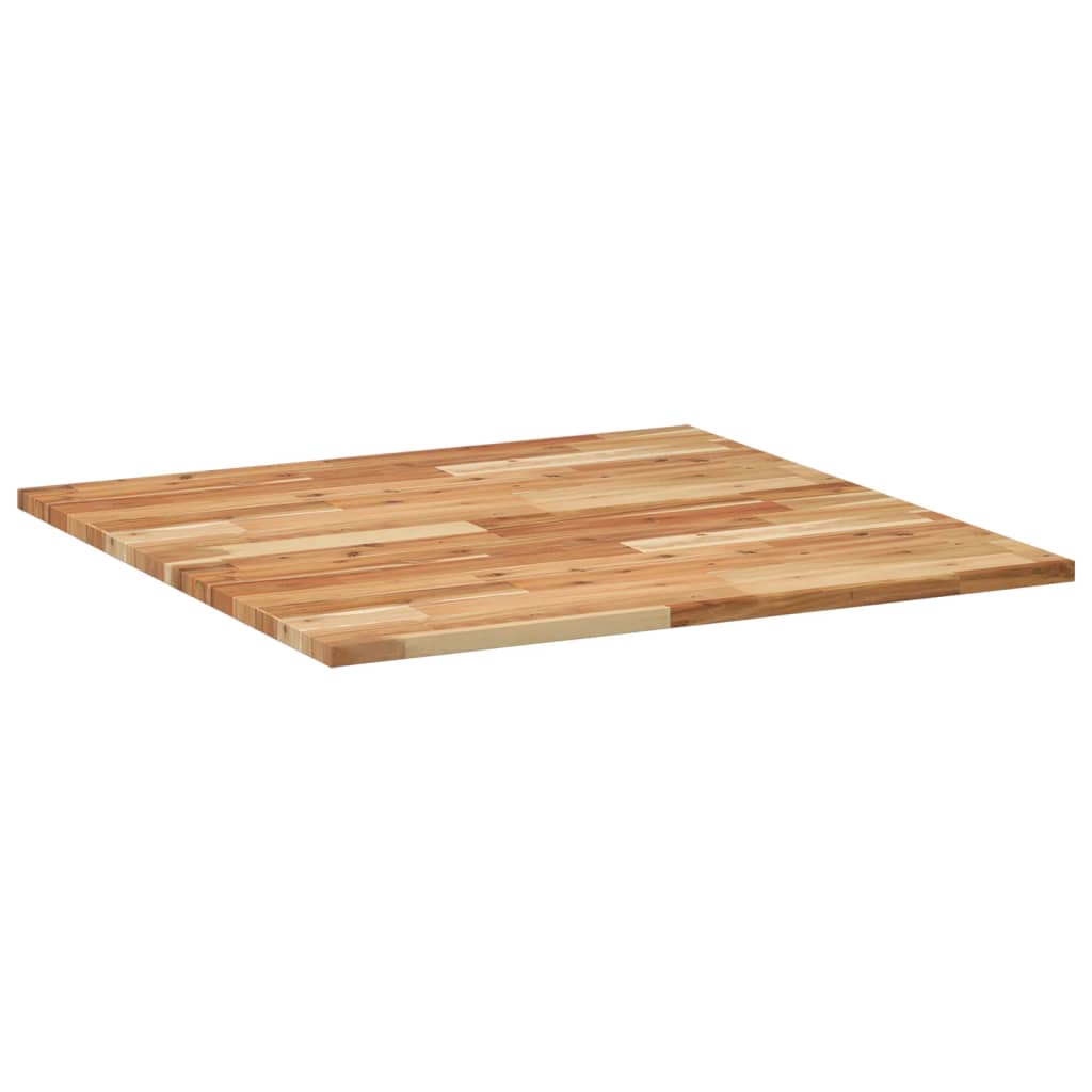 Tafelblad vierkant 80x80x2 cm massief acaciahout is nu te koop bij PeponiXL, paradijselijk wonen!