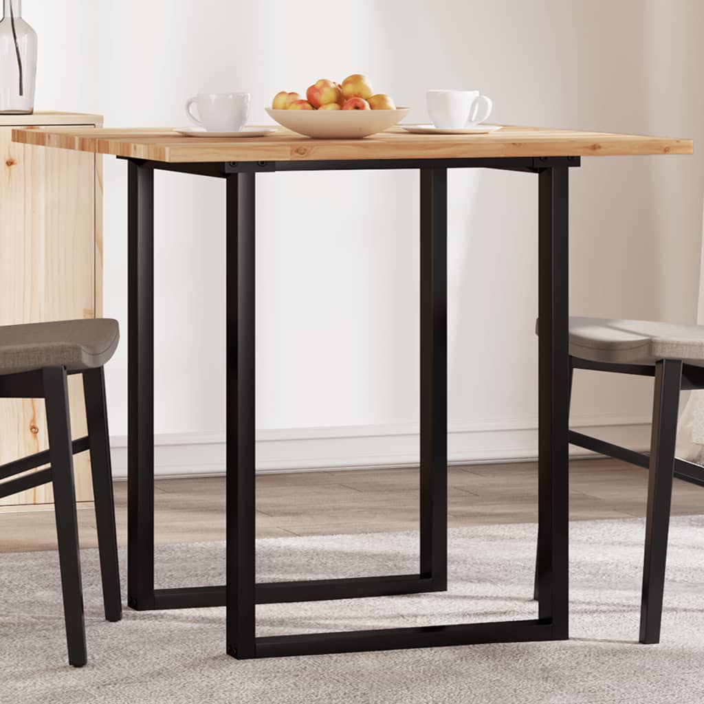 Tafelblad vierkant 80x80x2 cm massief acaciahout is nu te koop bij PeponiXL, paradijselijk wonen!