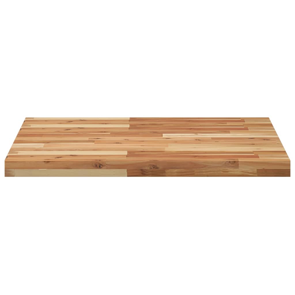 Tafelblad vierkant 70x70x4 cm massief acaciahout is nu te koop bij PeponiXL, paradijselijk wonen!