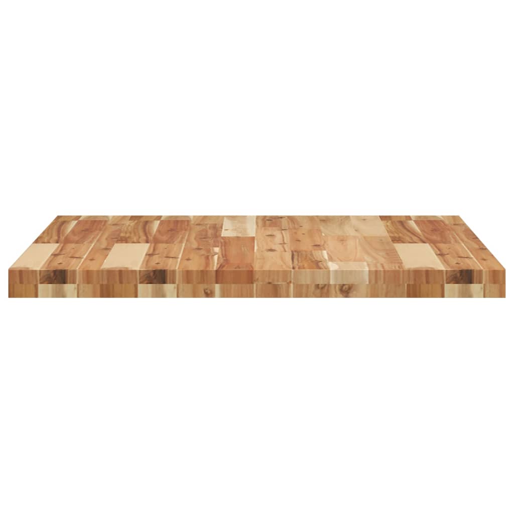 Tafelblad vierkant 70x70x4 cm massief acaciahout is nu te koop bij PeponiXL, paradijselijk wonen!