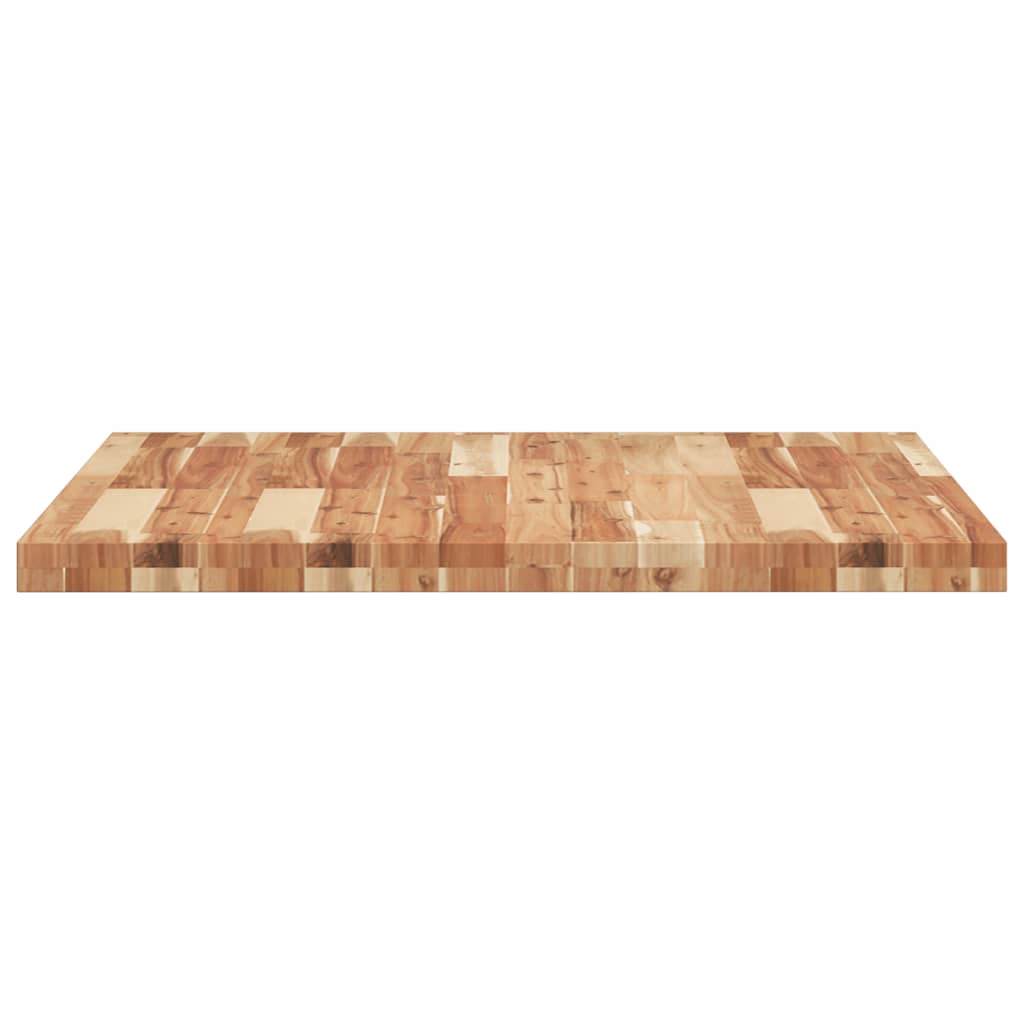 Tafelblad vierkant 80x80x4 cm massief acaciahout is nu te koop bij PeponiXL, paradijselijk wonen!