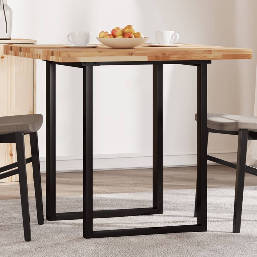 Tafelblad vierkant 80x80x4 cm massief acaciahout is nu te koop bij PeponiXL, paradijselijk wonen!