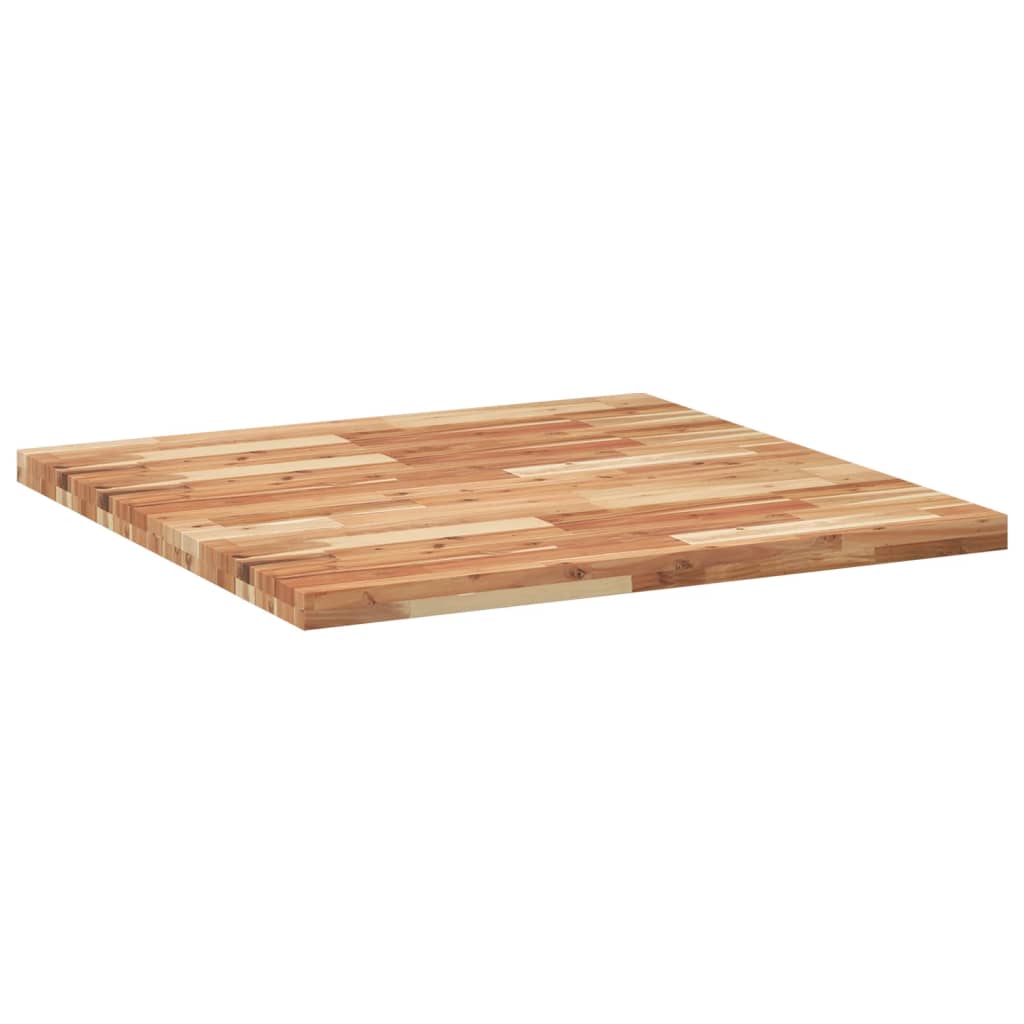 Tafelblad vierkant 90x90x4 cm massief acaciahout is nu te koop bij PeponiXL, paradijselijk wonen!