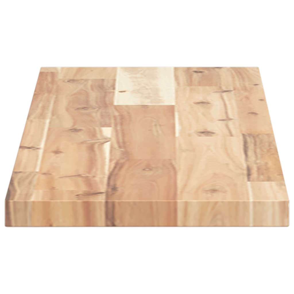 Tafelblad rechthoekig 80x20x2 cm massief acaciahout is nu te koop bij PeponiXL, paradijselijk wonen!