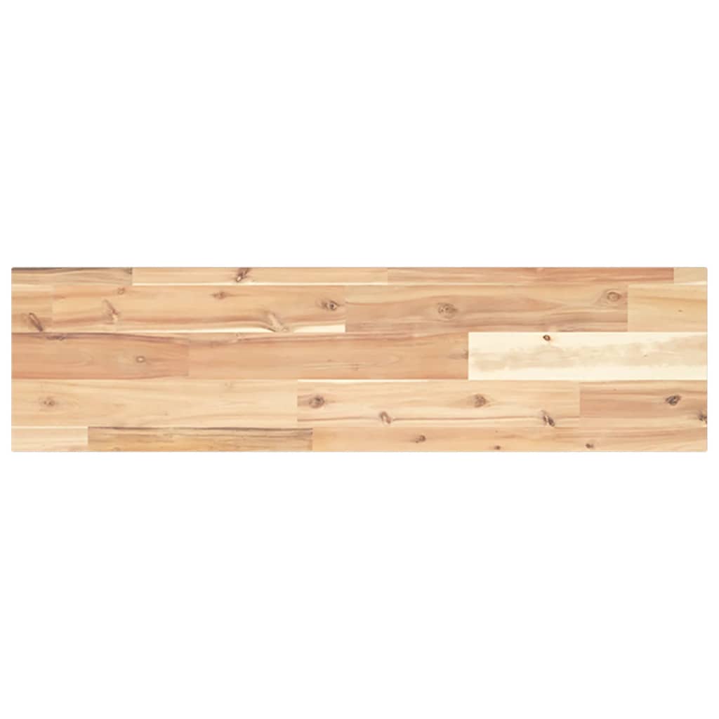 Tafelblad rechthoekig 100x20x2 cm massief acaciahout is nu te koop bij PeponiXL, paradijselijk wonen!