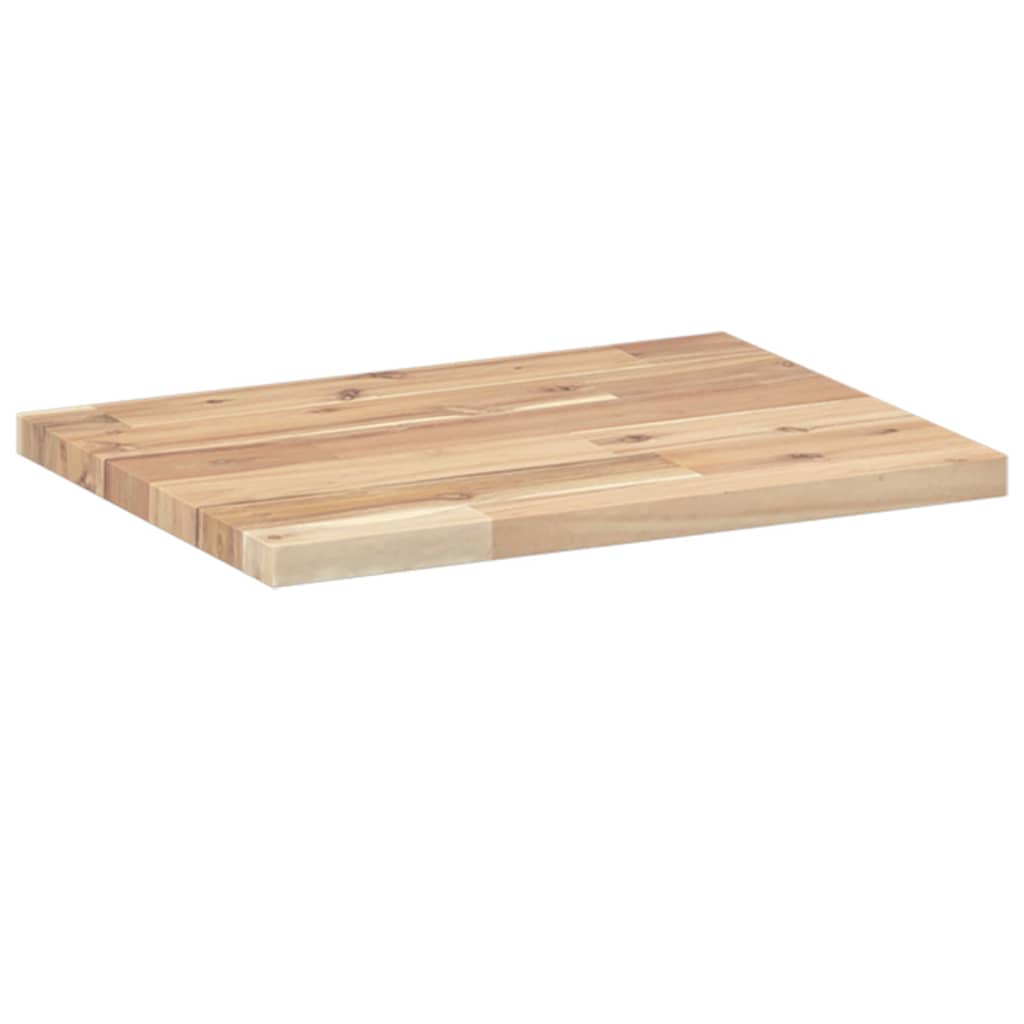 Tafelblad rechthoekig 60x30x2 cm massief acaciahout is nu te koop bij PeponiXL, paradijselijk wonen!