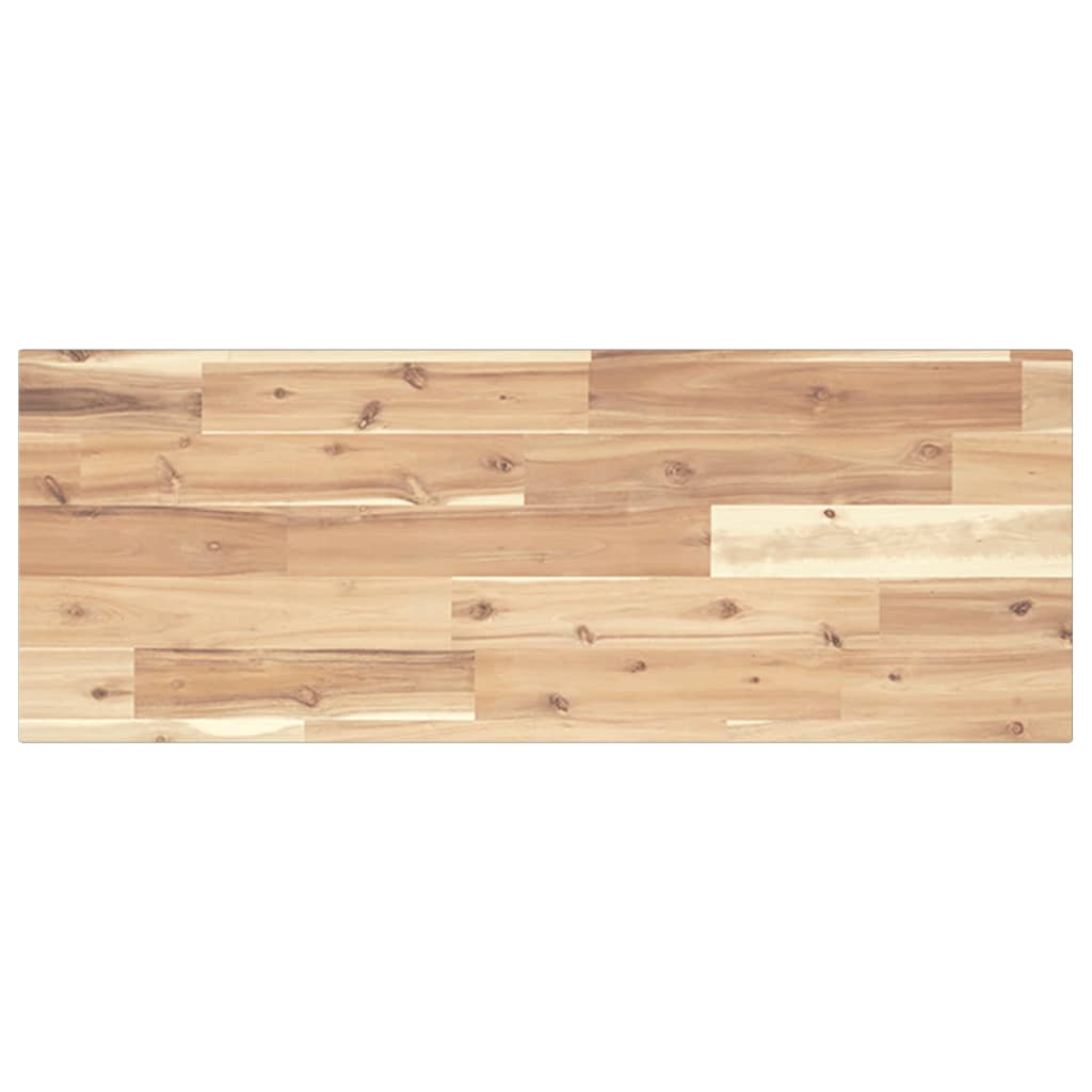 Tafelblad rechthoekig 100x30x2 cm massief acaciahout is nu te koop bij PeponiXL, paradijselijk wonen!