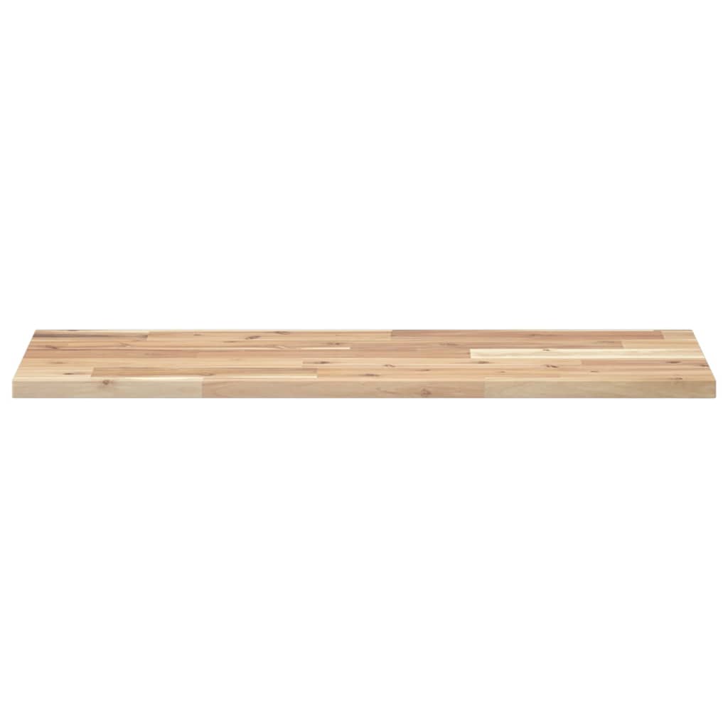 Tafelblad rechthoekig 100x30x2 cm massief acaciahout is nu te koop bij PeponiXL, paradijselijk wonen!