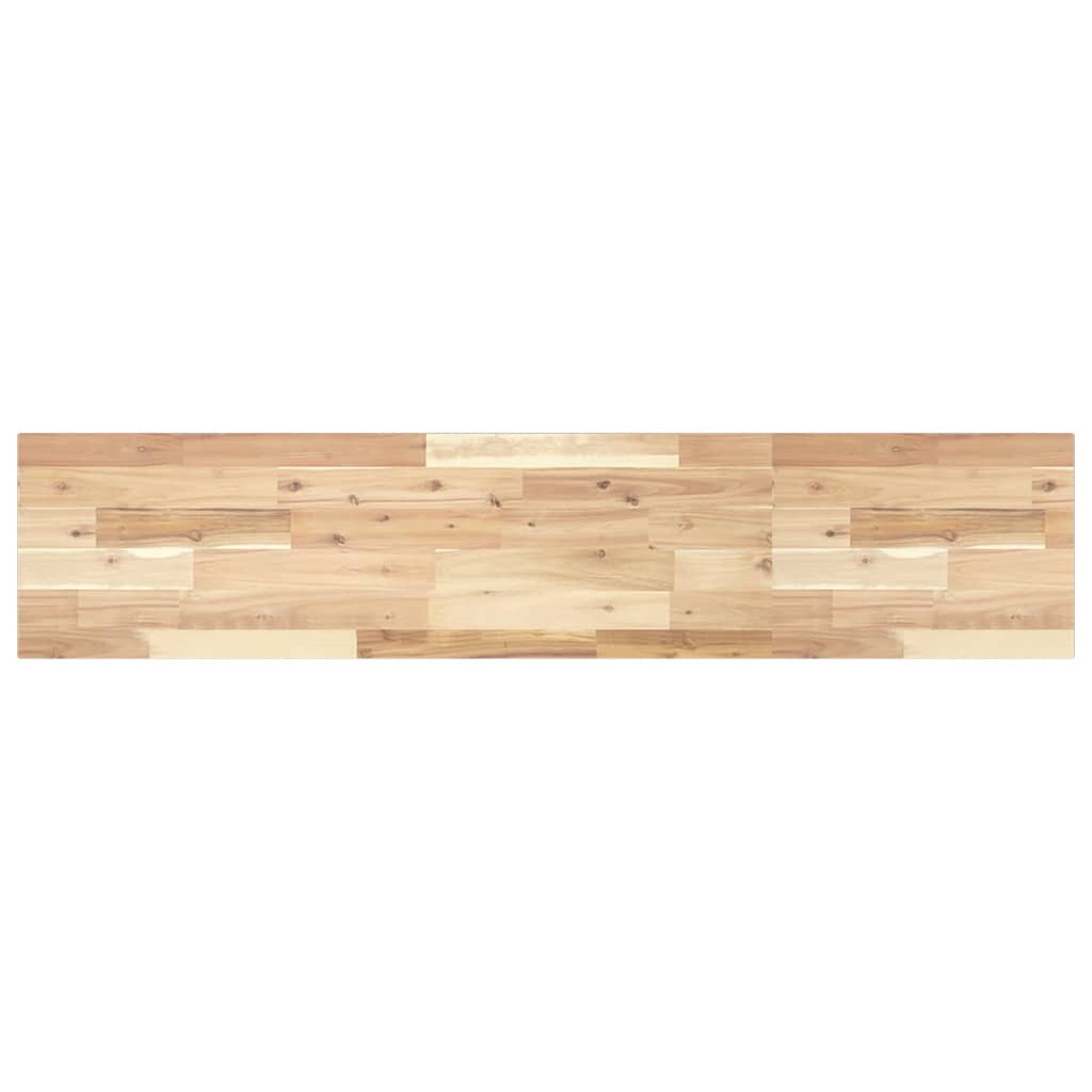 Tafelblad rechthoekig 140x30x2 cm massief acaciahout is nu te koop bij PeponiXL, paradijselijk wonen!