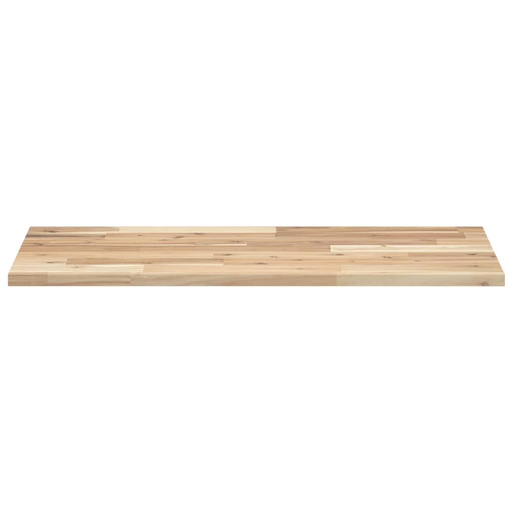 Tafelblad rechthoekig 80x40x2 cm massief acaciahout is nu te koop bij PeponiXL, paradijselijk wonen!