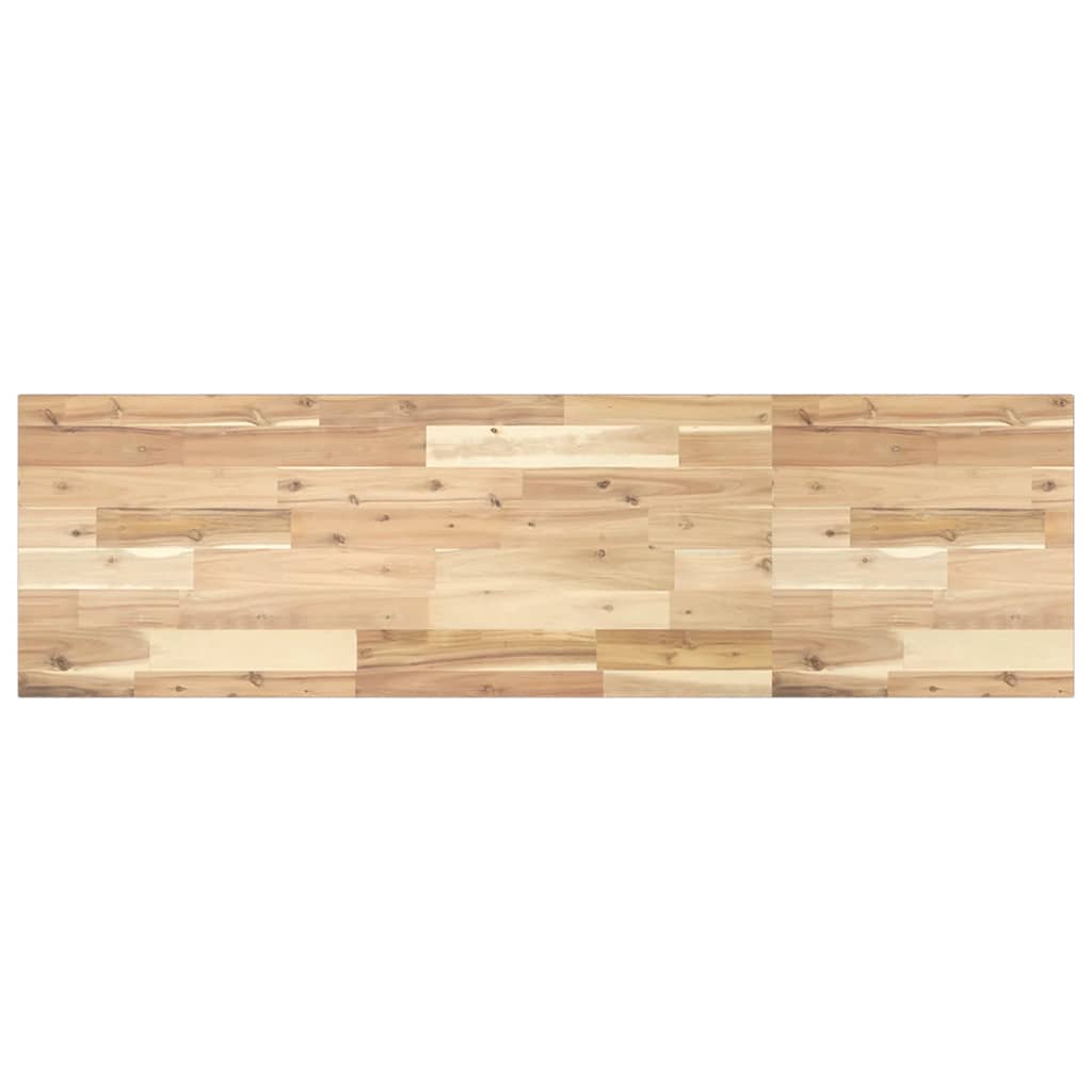Tafelblad rechthoekig 140x40x2 cm massief acaciahout is nu te koop bij PeponiXL, paradijselijk wonen!