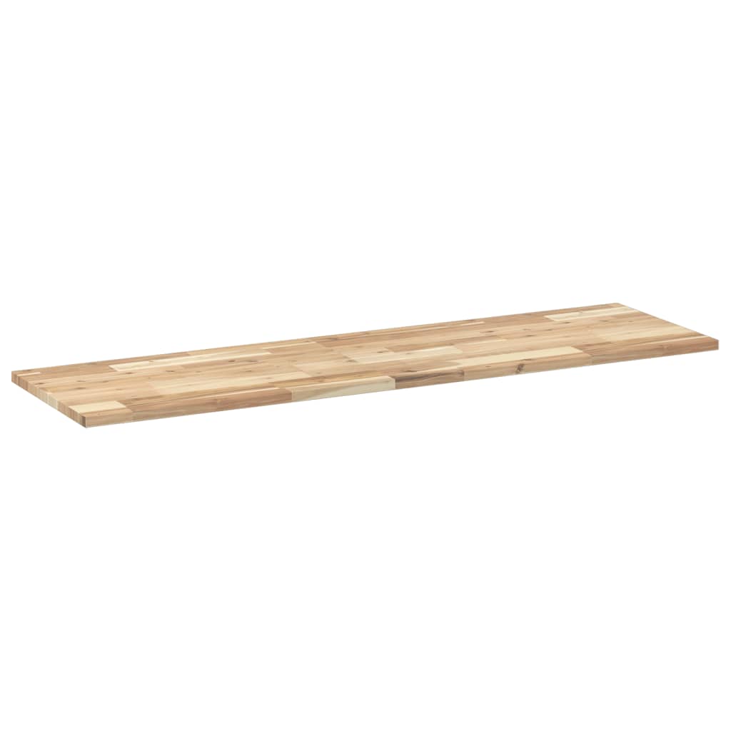 Tafelblad rechthoekig 140x40x2 cm massief acaciahout is nu te koop bij PeponiXL, paradijselijk wonen!