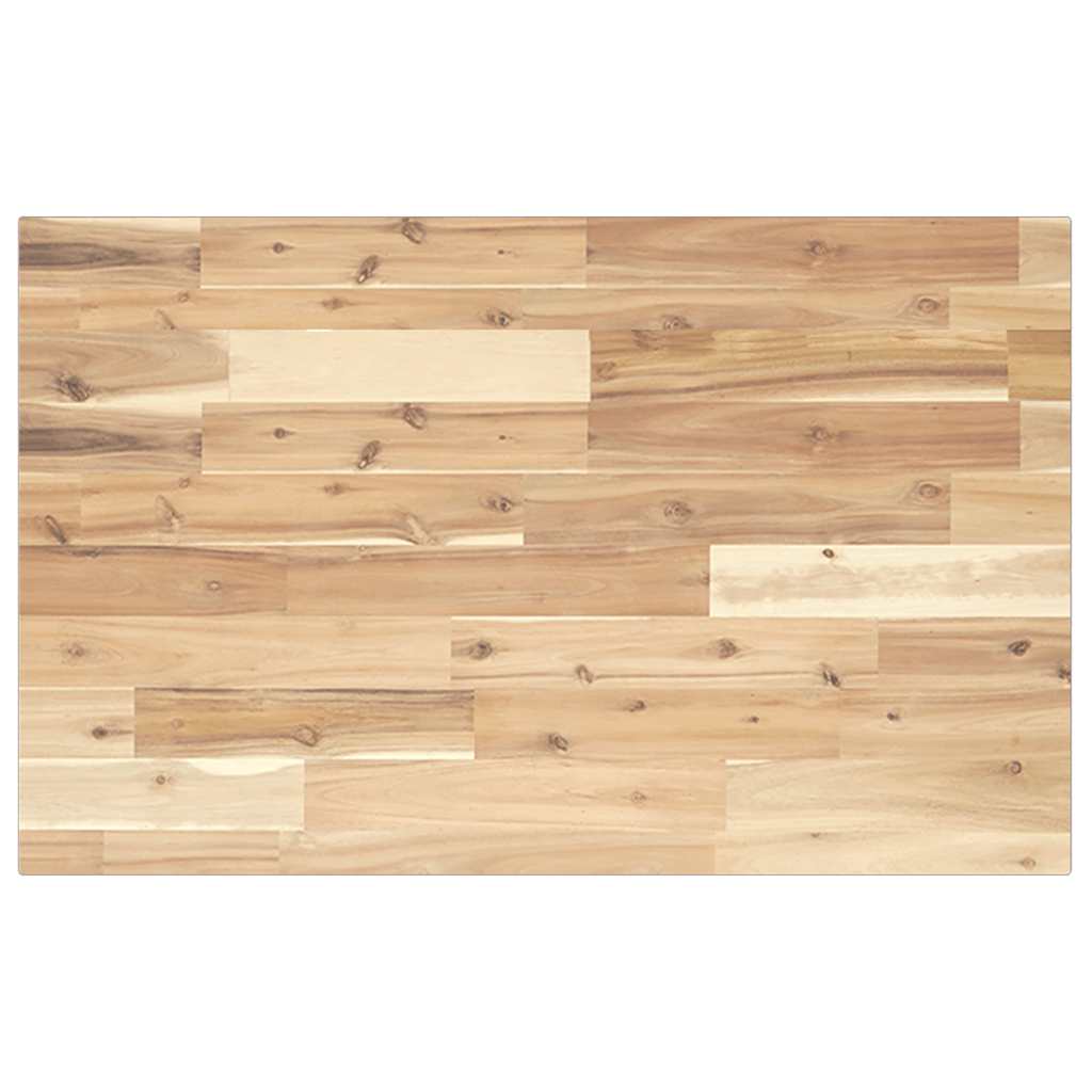 Tafelblad rechthoekig 80x50x2 cm massief acaciahout is nu te koop bij PeponiXL, paradijselijk wonen!