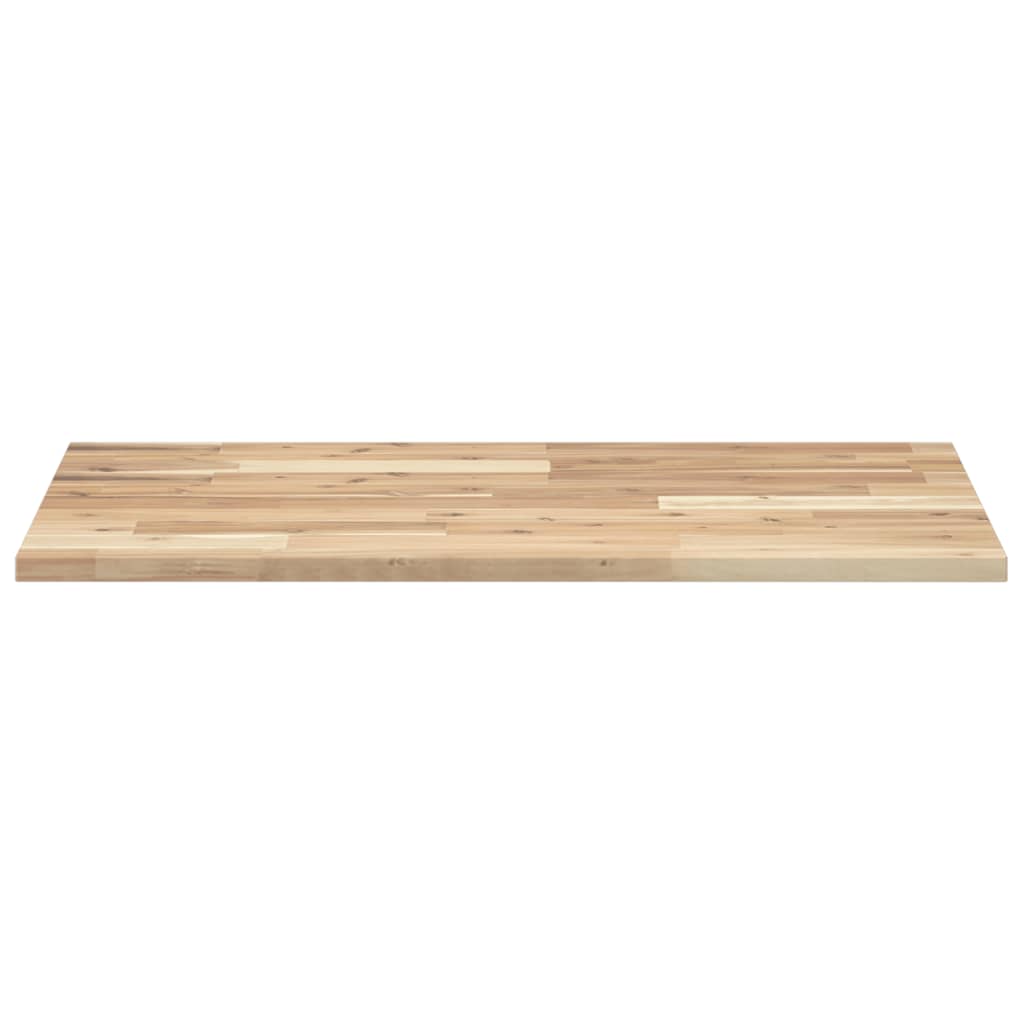 Tafelblad rechthoekig 80x50x2 cm massief acaciahout is nu te koop bij PeponiXL, paradijselijk wonen!