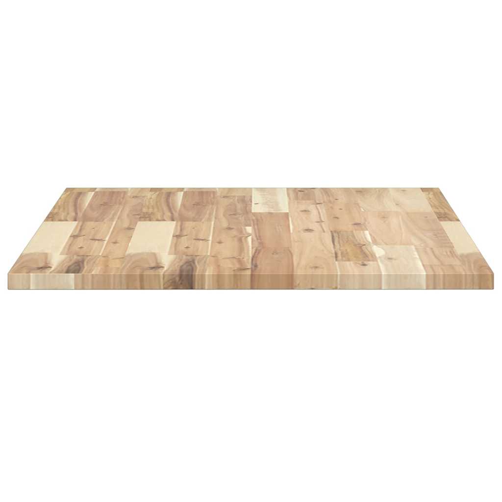 Tafelblad rechthoekig 100x60x2 cm massief acaciahout is nu te koop bij PeponiXL, paradijselijk wonen!
