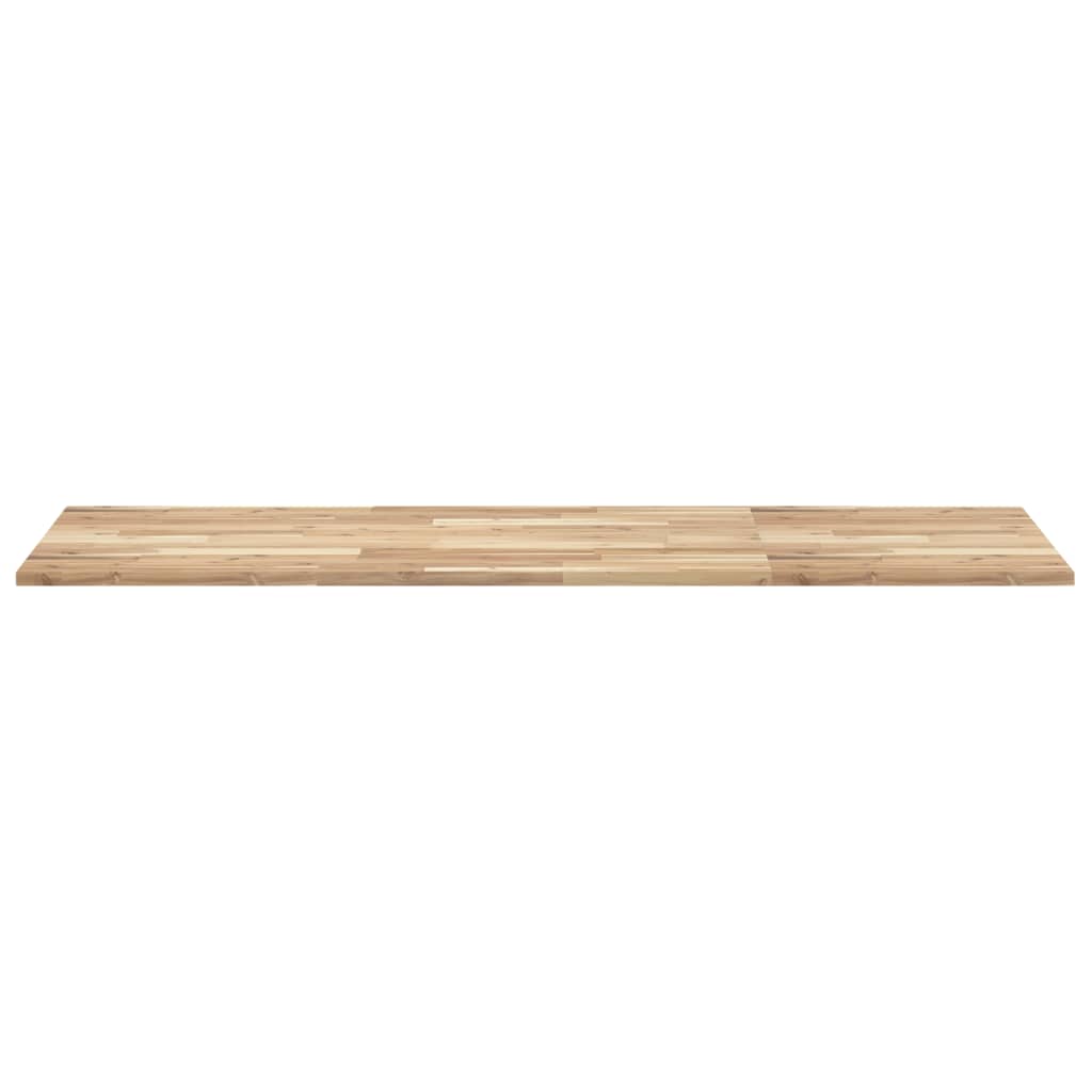 Tafelblad rechthoekig 120x60x2 cm massief acaciahout is nu te koop bij PeponiXL, paradijselijk wonen!