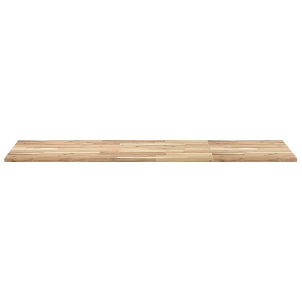 Tafelblad rechthoekig 120x60x2 cm massief acaciahout is nu te koop bij PeponiXL, paradijselijk wonen!