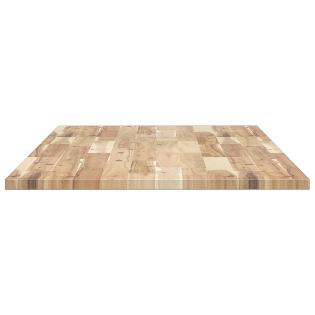 Tafelblad rechthoekig 120x60x2 cm massief acaciahout is nu te koop bij PeponiXL, paradijselijk wonen!