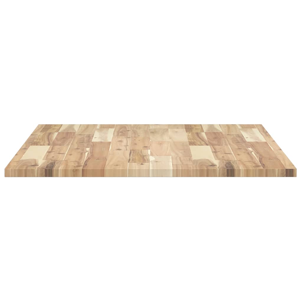 Tafelblad rechthoekig 100x70x2 cm massief acaciahout is nu te koop bij PeponiXL, paradijselijk wonen!