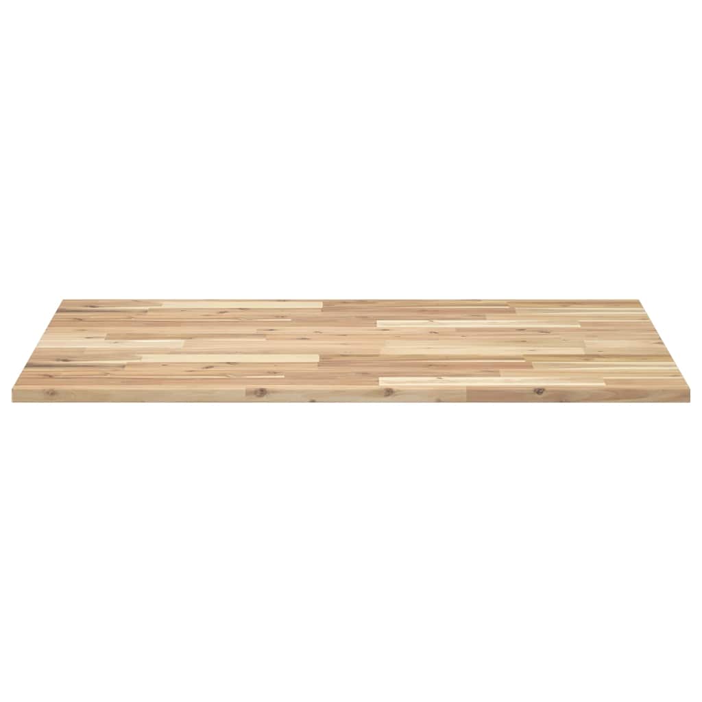 Tafelblad rechthoekig 120x70x2 cm massief acaciahout is nu te koop bij PeponiXL, paradijselijk wonen!